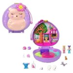Polly pocket - coffret caf� du h�risson - coffret mini figurines - 4 ans et +