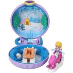 Polly pocket - mini - coffret univers polly a la neige