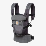 Porte - bébé adapt cool air mesh - gris chiné - ergobaby Porte - bébé adapt cool air mesh - gris chiné - ergobaby