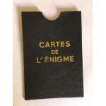 Porte cartes de l'�nigme pour jeu cluedo vintage