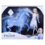 Poupée princesse elsa et nokk, le cheval - la reine des neiges 2 disney Poupée princesse elsa et nokk, le cheval - la reine des neiges 2 disney