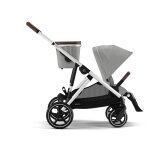 Poussette gazelle s stone grey chssis silver - cybex gold