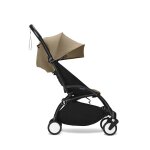 Poussette stokke yoyo a partir de 6 mois - cadre noir / toffee - marron