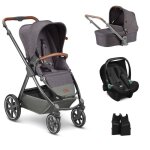 Poussette trio swing + nacelle street + tulip black abc design Poussette trio swing + nacelle street + tulip black abc design