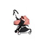 Poussette yoyo - pack 0 + ginger - cadre blanc