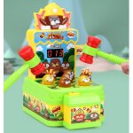 Qumox jeu whac - a - mole, jouets educatifs actifs et pr�coces pour enfants de 3 a 6 ans avec musique, ...
