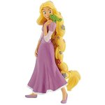 Raiponce et pascal le cameleon 10 cm - tresse de fleurs - bullyland disney - rapunzel