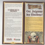 Notice r�gle jeu oui, seigneurs des t�n�bres