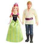 La reine des neiges - pack 2 poup�es anna & kristoff 30 cm