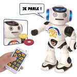 Robot educatif interactif pour jouer et apprendre danse joue de la musique quiz educatifs blanc noir Robot educatif interactif pour jouer et apprendre danse joue de la musique quiz educatifs blanc noir