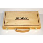 Rummy jeu de societe malette en bois pieces en melamine