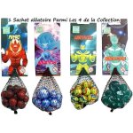 Un sachet de 20 billes + 1 calot a th�me pour enfant et cours d'�cole (aliens) - (1 sachet al�atoire ...