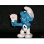 Schleich 20056 - schtroumpf joueur de cartes