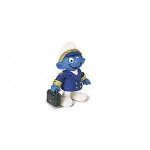 Schleich - 20470 - figurine - schtroumpf commandant de bord Schleich - 20470 - figurine - schtroumpf commandant de bord