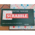 Scrabble edition française originale, réglettes bois, edition jeux s. w. spear Scrabble edition française originale, réglettes bois, edition jeux s. w. spear