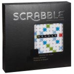 Scrabble mattel games - scrabble deluxe - jeu de socit - 10 ans et +