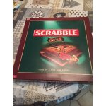 Scrabble plateau tournant lettre bois de luxe mattel