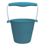 Seau de plage bleu - scrunch