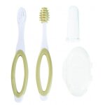 Set de brosses a dents tigex 0 - 12m 3u.