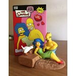 Simpsons series 5 valentines day homer marge bust - ups action figure