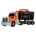 Smoby - black + decker - camion bricolo + visseuse - ds 3 ans