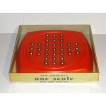 Solitaire jeu chinois ancien une seule tou jen tou po billes en metal