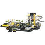 Starlux coffret centre automobile - garage multi - services 3 niveaux + 4 metres de routes - renault ...