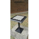 Table bistrot echiquier ou damier