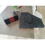 Table et coffret de poker wpt coffret en acajou avec jetons sous bocks dealer et cartes