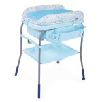 Table a langer avec baignoire cuddle & bubble - ocean - chicco