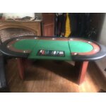 Une table de poker