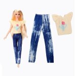 Taille 11 accessoires de poupe barbie faits a la main, costume de mode, tenue quotidienne dcontracte, ...