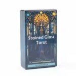 Tarot vitrailles ( 78 cartes divinatoire anglais )