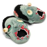 Thingeek pantoufles zombie peluche