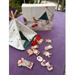 Tipi et les indiens - lilliputiens Tipi et les indiens - lilliputiens