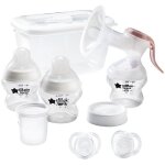 Tommee tippee. kit de dmarrage allaitement. tire - lait manuel et biberons inclus