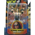 Toymakers wcw atomic elbow bret hart distributed by 1998