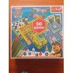 Trefl 50 jeux de société paw patrol nickelodeon Trefl 50 jeux de société paw patrol nickelodeon