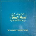 Trivial pursuit edition genus - edition 1984 Trivial pursuit edition genus - edition 1984