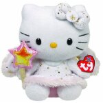 Ty - ty90137 - peluche - hello kitty - angel - 33 cm
