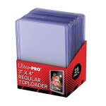 Ultra pro 25 3 x 4 top loader card holder for baseball football basketball hockey golf single sports ...