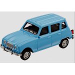 Voiture en metal collection renault 4 vintage - mondo motors