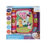 Vtech baby super livre enchante des baby loulous (rose) Vtech baby super livre enchante des baby loulous (rose)