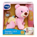 Vtech baby ourson, 1, 2, 3 suis - moi rose