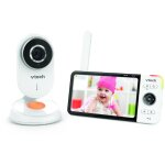 Vtech bm818 - babyphone vid�o wide view hd (ecran 5 ultra plat hd - veilleuse)