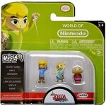 World of nintendo, micro land, legend of zelda windwaker hd, outset link, aryll and grandma figures