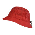 Bob impermable rouge rglable