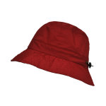 Bob impermable rouge rglable et repliable