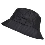 Bob de pluie bleu, aspect nylon