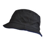 Bob de pluie noir / bleu